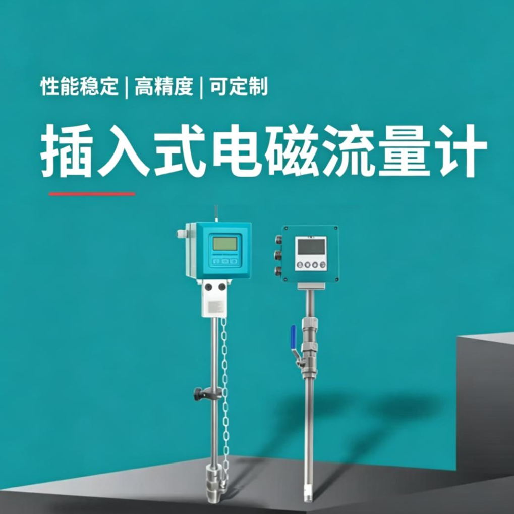 插入式电磁流量计 插入式电磁流量计
